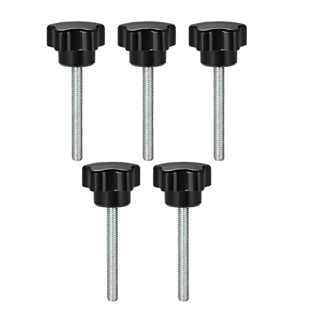 10 pieces Star Knobs Grips M6 x 40mm Male thread Zinc Steel Stud Replacement PP 10 pieces Star Knobs Grips M6 x 40mm Male thread Zinc Steel Stud Replacement PP